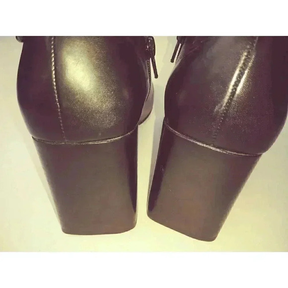 Enzo Angiolini Black Womens Ankles Boots Sz 7M - Picture 5 of 9